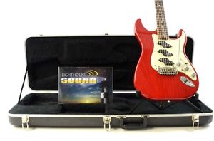 G&L Comanche Electric Guitar - Transparent Red w/ OHSC - Made In USA