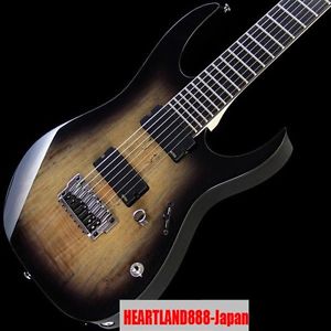 Free Shipping NEW！Ibanez Iron Label RGIX27FESM (Foggy Stained Black) #03013548