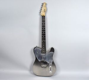 2015 Hysteria Guitars T3 Silverback Stainless Steel Telecaster Electric Guitar