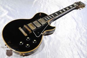 Gibson 1976 Les Paul Custom 3Pickup / Black Electric Free Shipping