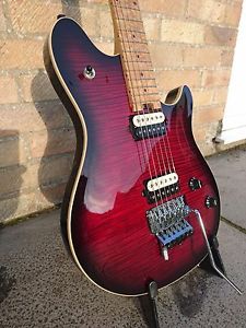 Peavey EVH Wolfgang - USA Deluxe Archtop - Black Cherry AAA Flame