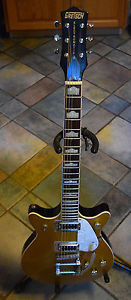 2012 Gretsch Gold  Electromatic Double Jet G5448T Electric Guitar Bigsby NICE!