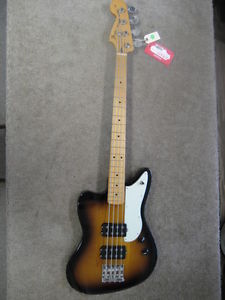 2012 Fender Pawn Shop Reverse Jaguar Bass  New Old Stock 3TSB