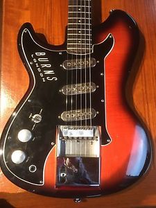 Left Handed 1962 Burns of London Vista Sonic Guitar Lefty!