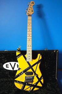 Charvel EVH Eddie Van Halen Art Series Guitar Played & Signed Boston, MA 3-11-12