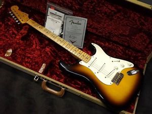 Fender 1956 Stratocaster 2 Color Sunburst Closet Classic Electric Free Shipping