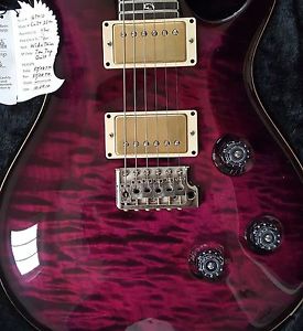 PRS Custom 24 25th Anniversary Purple 10 Top Quilted NEW with Case! Never Played
