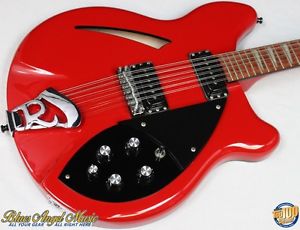 1996 Rickenbacker 360 12-String Guitar w/ OHSC Red Chrome Tailpiece 360/12 38858
