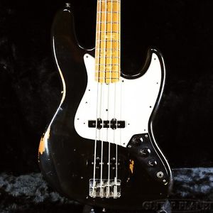 Fender 1975 Jazz Bass -Black- Electric Free Shipping
