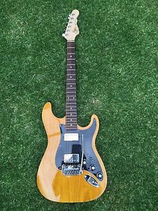 2012 G&L Legacy USA HB2 HH Honey translucent, right handed.