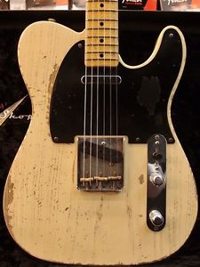 Fender Custom Shop: MBS 1954 Telecaster Heavy Relic One-Piece Ash HB 2016 USED