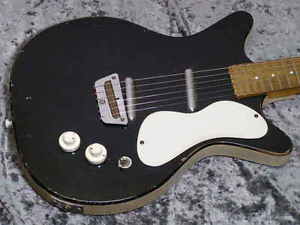 Danelectro #3021 1959 Standard Shorthorn Model Vintage Guitar Rare Black F/S