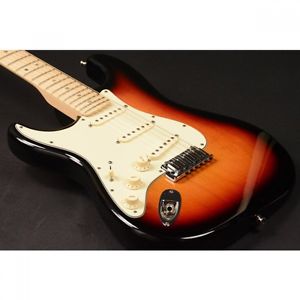 Fender USA American Deluxe Stratocaster Left Handed 3-Color Sunburst Maple #I552