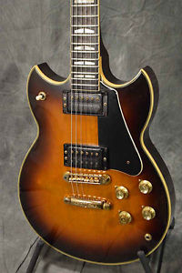 YAMAHA / SG-1000 Brown Sunburst Electric Guitar w/SoftCase From Japan Used #U606