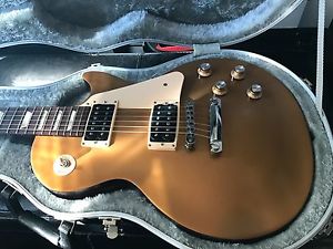 GIBSON LES PAUL 50s TRIBUTE GOLD TOP + Hard case ROAD RUNNER 50'S GOLDTOP GOOD