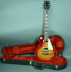 1981 Gibson Les Paul Deluxe Vintage Electric Guitar Cherry Sunburst USA w/ OHSC