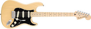 Fender Deluxe Stratocaster Electric Guitar Vintage Blonde Maple