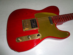 1982 Bill Lawrence Guitar  All Trans-Red  Japan Made  REAL DEAL