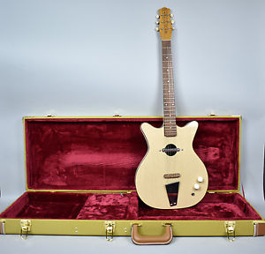 1960s Danelectro Convertible Vintage Electric Guitar Natural Finish W/HSC