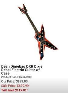 Dean dimebag guitar