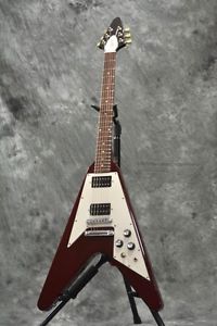 GIBSON / FLYING V 67 CHERRY w/hard case Free shipping From JAPAN