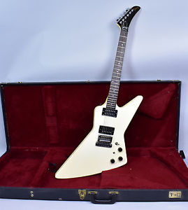 1984 Gibson Explorer White Vintage Electric Guitar Solidbody USA w/ OHSC