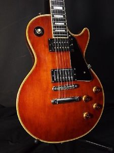 ARIA PRO Ⅱ Les Paul Custom Type Electric Guitar Rare Free Shipping Japan Vintage
