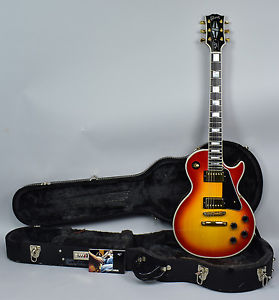 2007 Gibson Les Paul Custom Cherry Sunburst Electric Guitar w/OHSC USA