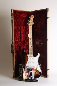 2014 FENDER 60TH ANNIVERSARY COMMEMORATIVE STRATOCASTER! CASE CANDY! BEAUTY!