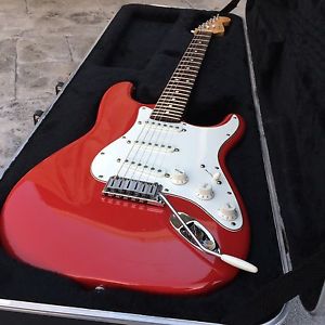 1989 Fender American Standard Stratocaster  - Dakota Red - Rosewood w Hard Case