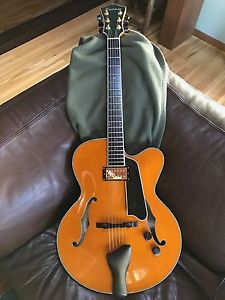 2006 Eastman T146SM Honey Blonde thinline archtop guitar - beautiful condition