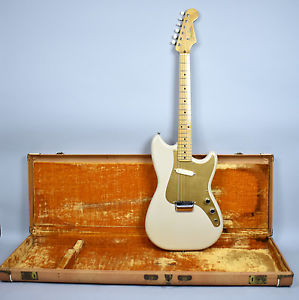 1958 Fender Vintage Musicmaster American Electric Guitar Desert Sand w/OHSC