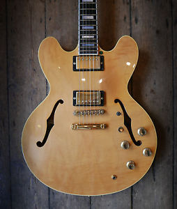 1988 VINTAGE GIBSON ES347 NATURAL FINISH SEMI ACOUSTIC