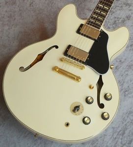Gibson Memphis 1964 ES-345 Mono Varitone Classic White w/Hard Case EMS Shipping/