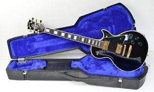 1987 Vintage Gibson Les Paul Custom LITE ~~BLACK BEAUTY~~ Ebony Guitar 1970-1980
