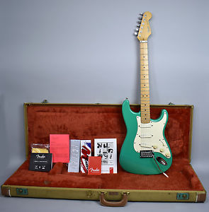 1988 Fender Stratocaster "Strat" Plus Bahama Green Vintage Electric Guitar wOHSC