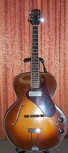 1930s Gretsch archtop electric guitar