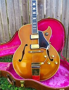 1962 Gibson Byrdland Vintage Guitar with THE Original Patent for Gibson Tremolo!