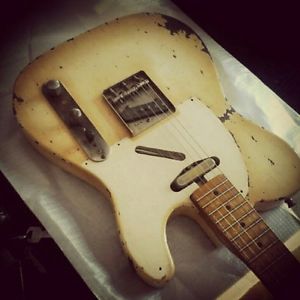 201702 :: Baldman's Relic Tele Telecaster Guitar :: Aged Roadworn Vintage Nitro
