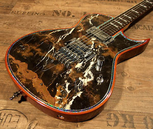 Customshop Madness - Zerberus Chronos - real 0.2" Black & Gold Marble top NEW