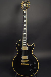 Gibson USA  Les Paul Custom Ebony 1989 w/SoftCase FreeShipping Used #G323