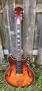 1967 Silvertone Harmony H-76 guitar Modded with Humbuckers One 1978 Gibson T-top