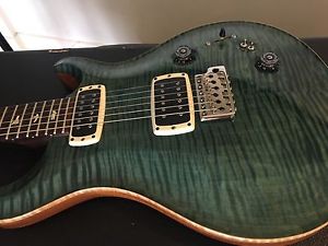 2013 PRS 408 TOP10 BLUE CRAB BLUE INDIAN ROSEWOOD NECK/BOARD. MINT CONDITION
