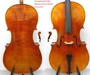 Exceptional Cello!Exceptional Sound!200-y Old Spruce!Master's Own Work!No.5,2016