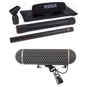 Rode NTG3 Precision RF-Biased Shotgun Microphone (Black) with Rode Blimp