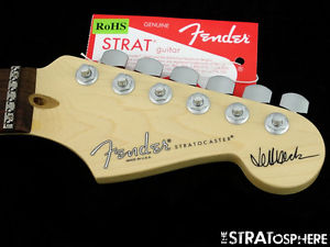 USA Fender JEFF BECK Stratocaster Strat NECK + LOCKING TUNERS LSR Rosewood SALE