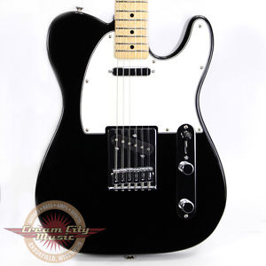 Brand New Fender Standard Telecaster Solid Body Electric Guitar Black Tele