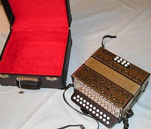 Organetto diatonico ( accordeon ) Hohner sol/do modello Morgane