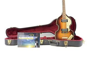 Hofner 500/1 Electric Violin Bass Guitar - Sunburst  w/ Case