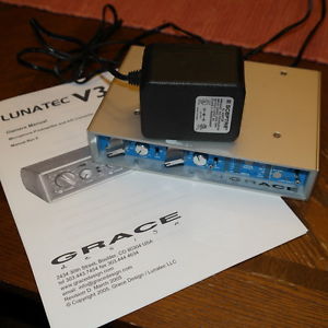 Grace Lunatec V3 (With Power Supply) Portable 2 Channel Microphone Preamp